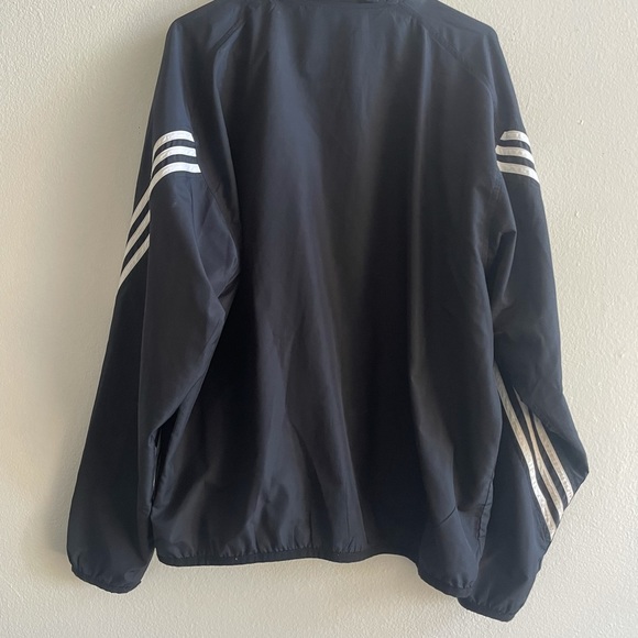Black Adidas Windbreaker - Picture 3 of 3